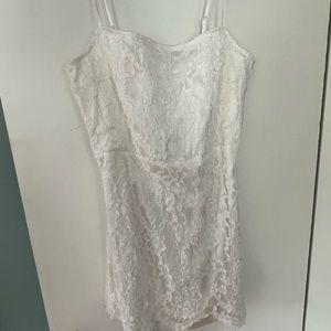Worn once lace mini dress from lulus